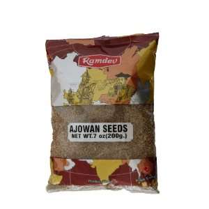 Ramdev Ajowan Seeds 7 Oz  Grocery & Gourmet Food
