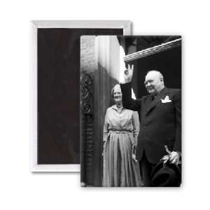  Winston Churchill   V for Victory   3x2 inch Fridge Magnet 