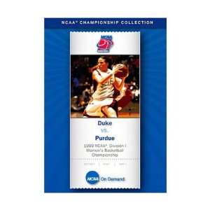 1999 NCAA Division I Womens Basketball Championship DVD  Duke vs 