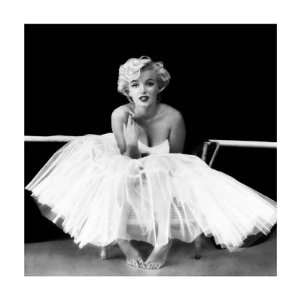 Marilyn Monroe, Ballet Dancer by Milton H. Greene   11 3/4 x 11 3/4 