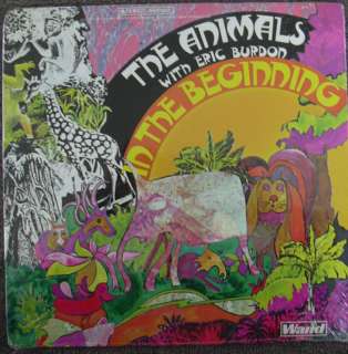   ANIMALS w/ ERIC BURDON  IN THE BEGINNING Original WAND ISSUE SEALED