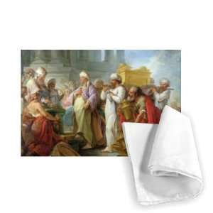 Solomon Before the Ark of the Covenant, 1747   Tea Towel 100% Cotton 