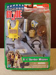 JOE B 17 BOMBER MISSION 12 FIGURES ACCESSORIES  