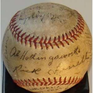  1943 St.Louis Browns/Cardinals SIGNED Baseball DEAN 