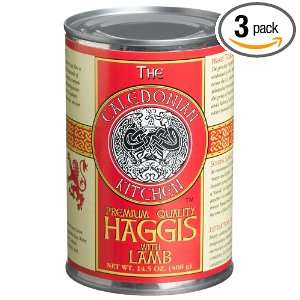 Caledonian Kitchen Haggis With Lamb, 14.5 Ounce Cans (Pack of 3)