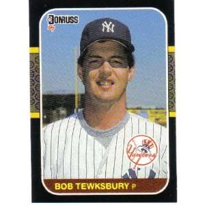  1987 Donruss #422 Bob Tewksbury