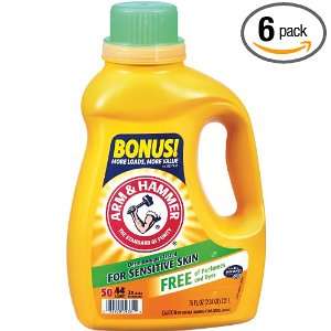  Arm & Hammer Liquid Laundry 2X Concentrate Perfume and Dye 