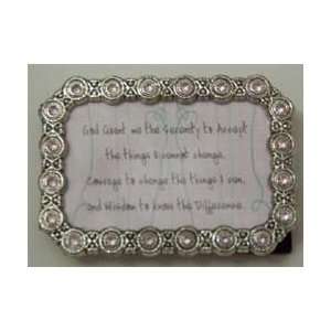  New Pink Jeweled Small Serenity Prayer