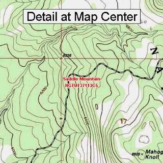   Map   Saddle Mountain, Utah (Folded/Waterproof)