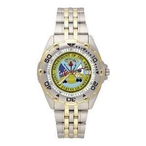   Army Logo All Star Stainless MenS Watch Charm/Pendant Sports