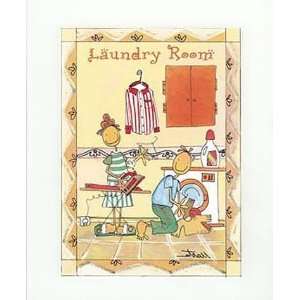   Rooms   Laundry Room   Artist Marta Arnau   Poster Size 7 X 9 inches