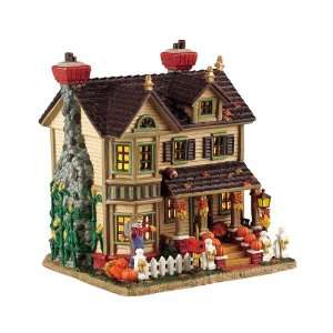  Lemax Autumn Harvest Collection Fall Comes Home Lighted 