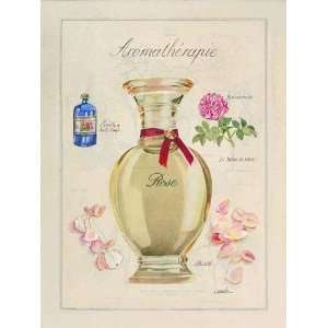  Aromatherapie, Rose By Laurence David Highest Quality Art 