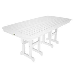  Trex Outdoor Yacht Club 37 x 72 Dining Table in Classic 