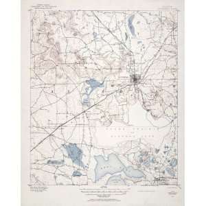  USGS TOPO MAP ARREDONDO QUAD FLORIDA (FL) 1890