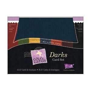  New   Core Cards/Envelopes A7 Size 35/Sets   Darks by 