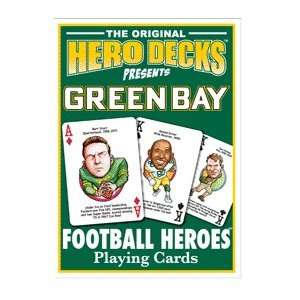    Green Bay Packers Football Heroes Playing Cards