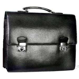   Kozmic 489 Corporate Leather Briefcase Color Black