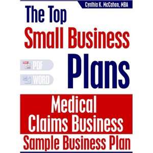  Medical Claims Business Sample Business Plan 2004/2005 