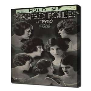  Sheet Music   Ziegfeld Follies of 1920 (Hold Me) copy   Canvas Art 