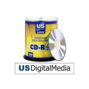  USDM Super Blue CDr Silver Top 52x Electronics