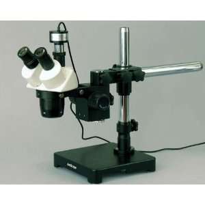   10x 30x Stereo Microscope Boom Mount + USB2.0 Camera