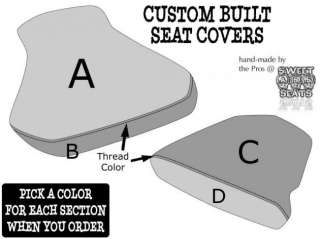 Yamaha R1 Seat Covers 2000 2001 YZFR1 YZF R 1  vinyl skins Front 