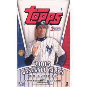    2005 Topps Series 1 Baseball Jumbo Box Sports Collectibles