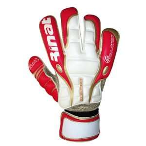  Rinat Gladiator Goalkeeper Glove   White/Red Sports 