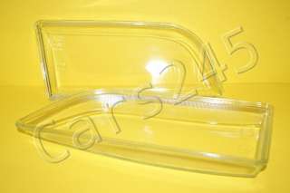 VOLVO S40 98 00 Front Lamps Headlights Lens LEFT+RIGHT  