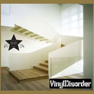 Proud Army Family Star Patriotic Vinyl Wall Decal Sticker Mural Quotes 