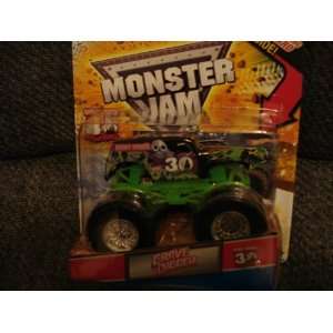 2012 Monster Jam Truck 30th ANNIVERSARY GRAVEDIGGER with Topps Trading 