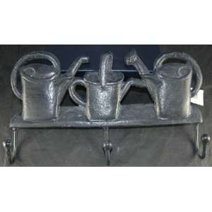  Andrea by Sadek Blue Slate Watering Can Garden Hooks 