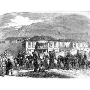  Party of Cossacks Entering Kadikol, Crimean War, 1856 