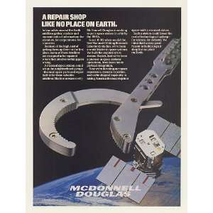  1985 McDonnell Douglas Satellite Repair Space Station 