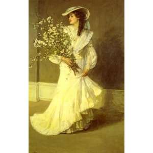 Hand Made Oil Reproduction   Sir John Lavery   24 x 38 inches   Spring