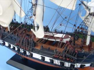 Uss Constitution 20 Wooden Tall Ship Authentic Model  