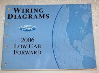 2006 FORD CAB FORWARD TRUCK LCF45 L55 450 550 Electrical Wiring 