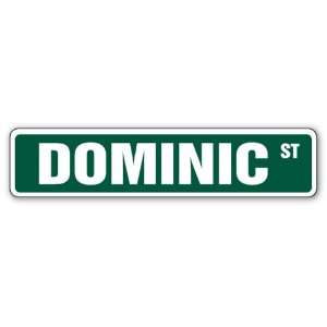  DOMINIC Street Sign Great Gift Idea 100s of names to 