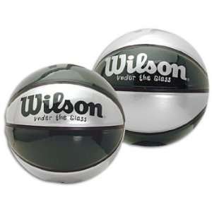  Wilson 28.5 Under The Glass Basketball ( Forest/Silver 