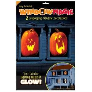  Pumpkin Window Magic Decorating Kit 2ct Toys & Games