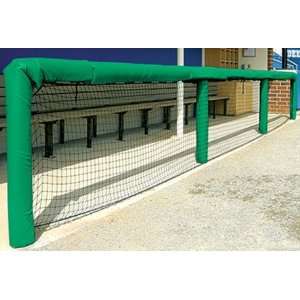  Fisher Baseball 48 Grommeted Rail Padding KELLY GREEN 48 