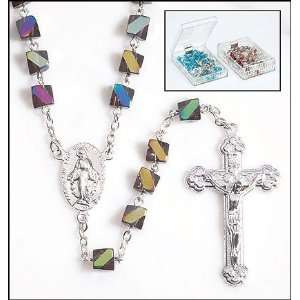  Unusual Trinity Light Amethyst Rosary 