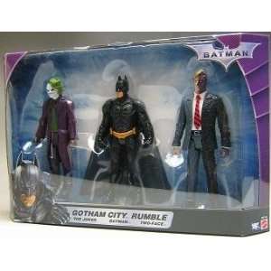   City Rumble Box Set with Batman, Joker, and Two Face Toys & Games