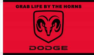 NEW 3X5 DODGE RAM TRUCKS LOGO CAR DEALER BANNER FLAG SIGN  