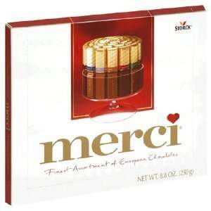  Merci European Chocolates, 8.8oz Boxes (Pack of 10 