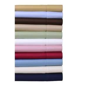   Solid Sateen Sheet Set Color Chocolate, Size King