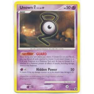   Diamond and Pearl 4 Great Encounters Unown F 56/106 Toys & Games