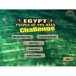 Egypt People of the Nile Challenge Game on CD