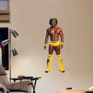 WWE Fathead Wall Graphic   Kofi Kingston Junior Size  